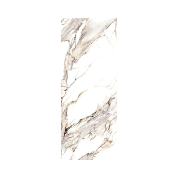 Płyta węglowa Imperial Gold Vein Matt XL 280×110 cm – marmur Calacatta złote żyły mat