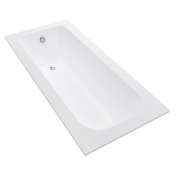 Wanna prostokątna VegaLine  140x70 cm biała – z obudową lub bez 2