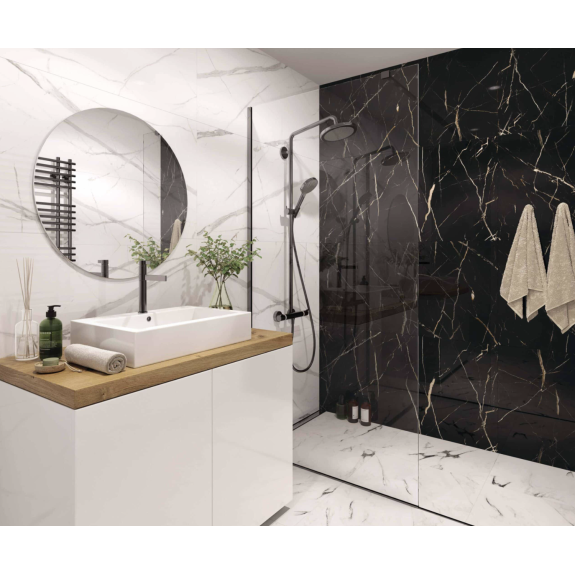 Płyta Węglowa White Elegance 120x60x0,4 cm – Polerowana 2