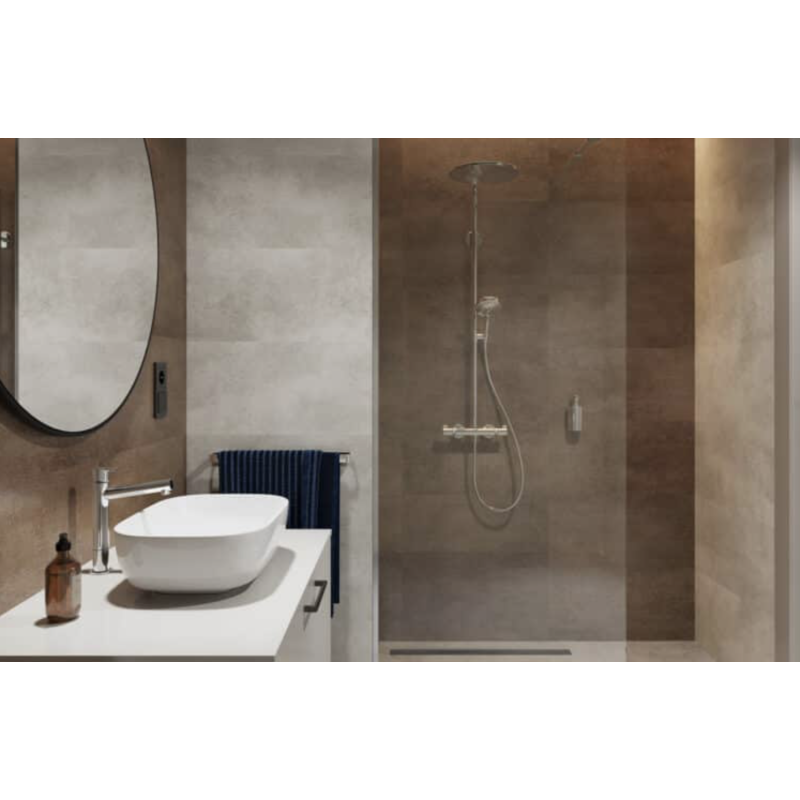 Płyta węglowa Steel Grey 120×60 cm – matowy, metaliczny efekt do nowoczesnych wnętrz