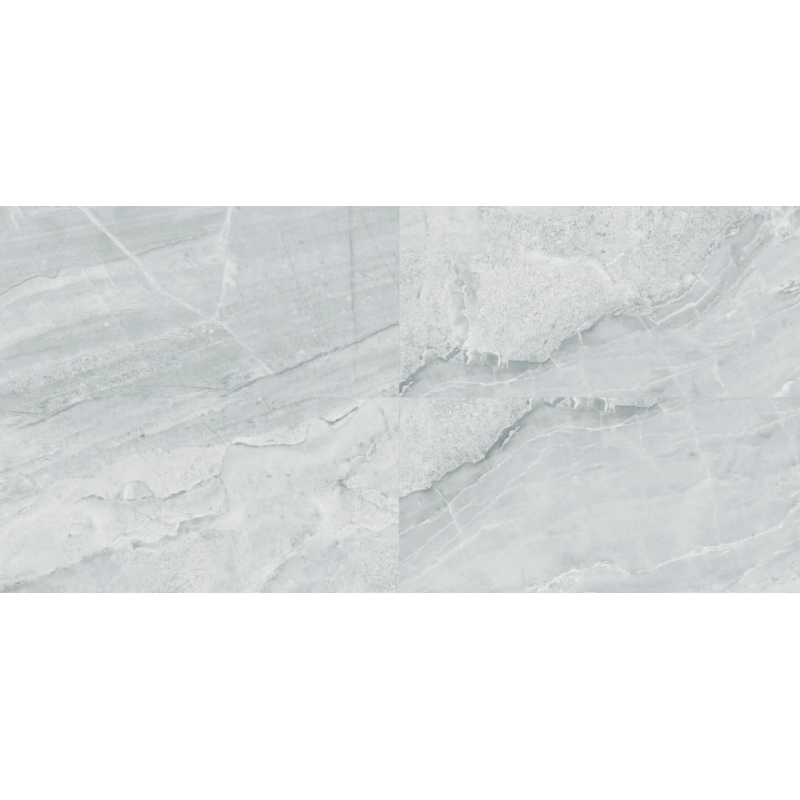 Płyta węglowa Silver Vein Gloss 120×60 cm – szary marmur w połysku na ścianę