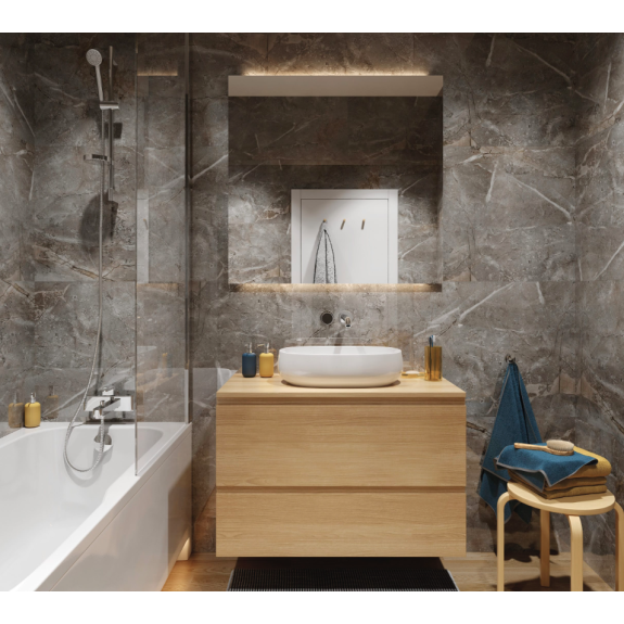 Płyta węglowa Golden Vein Gloss 120×60 cm – jasny marmur w połysku 2