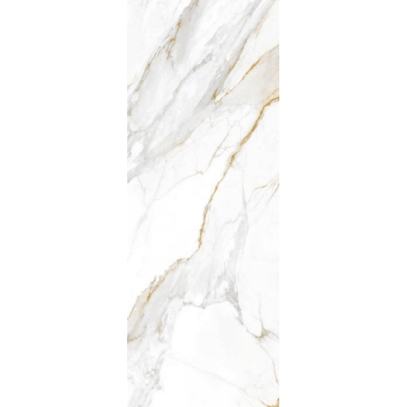Płyta węglowa Platinum Vein Gold Matt XL 280×110 cm – szary marmur złote żyły mat