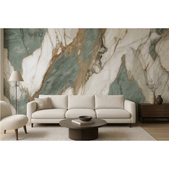 Płyta węglowa Titan Vein Gloss XL 280×110 cm – dekoracyjny kamień połysk 2