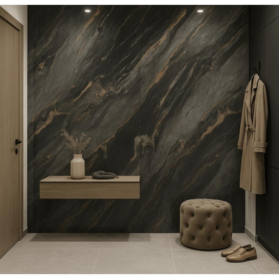 Płyta węglowa Silk Flow Matt XL 280×110 cm – dekoracyjna płyta ścienna mat 2